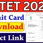 CTET Admit Card Download